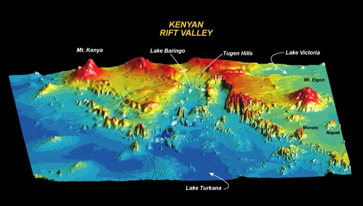 rift valley map